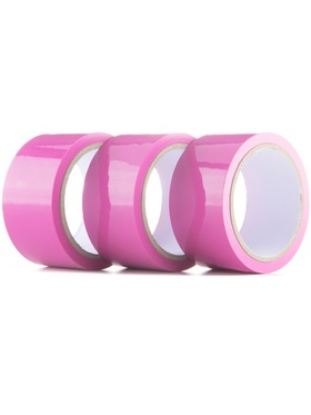Ouch!: Bondage Tape, 3-pack, rosa