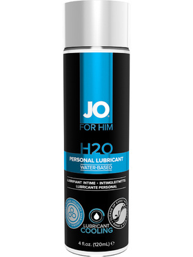 System JO: For Men, H2O Lube, Cooling, 120 ml