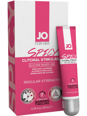 System JO: Spicy, Clitoral Stimulant, Regular Strenght, 10 ml