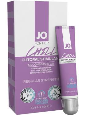 System JO: Chill, Clitoral Stimulant, Regular Strength, 10 ml