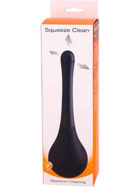 SevenCreations: Squeeze Clean, Analdusch, svart