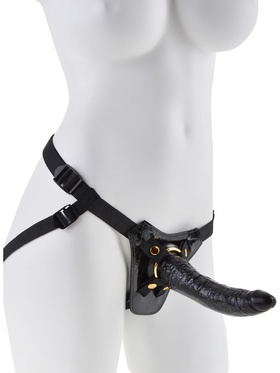 Pipedream Fetish Fantasy: Designer Strap-On, gold