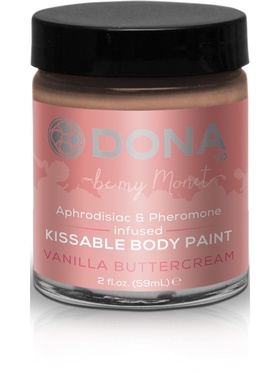 System JO: Dona, Kissable Body Paint, Vanilla Buttercream, 59 ml