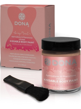 System JO: Dona, Kissable Body Paint, Vanilla Buttercream, 59 ml