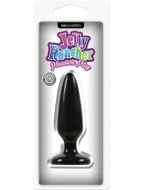 NSNovelties: Jelly Rancher, Pleasure Plug Small, svart