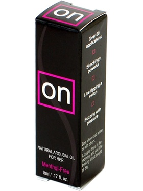 Sensuva: On, Natural Arousal Oil for Her, 5ml