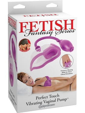 Pipedream Fetish Fantasy: Perfect Touch Vibrating Vaginal Pump