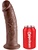 King Cock: Realistic Dildo, 27 cm, mörk