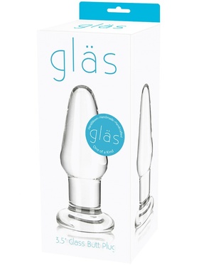 Gläs: Glass Butt Plug, small