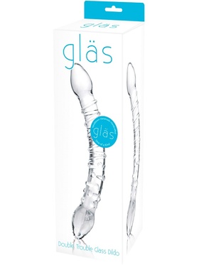 Gläs: Double Trouble Glass Dildo