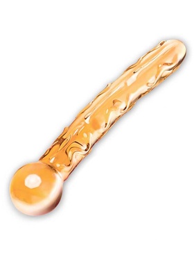 Gläs: Orange Tickler Glass Dildo