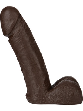 Doc Johnson: Vac-U-Lock, Realistic Cock, 21 cm, mörk