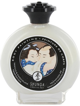 Shunga Body Painting: Vanilj & Choklad, 100 ml