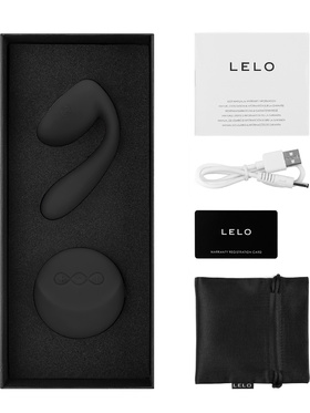 LELO: Ida, Remote Couples Massager, svart