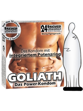 Secura: Goliath, Kondomer, 24-pack