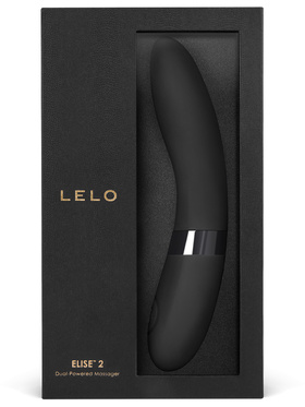 LELO: Elise 2, Dual-Powered Massager, svart