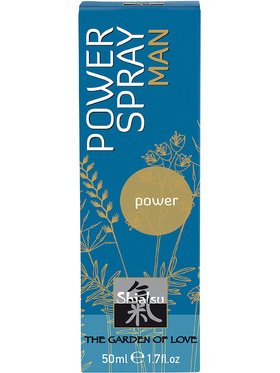 Shiatsu: Power Spray, Man, 50 ml