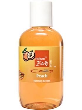 Nature Body: Cozy Peach, Warming Massage, 100 ml