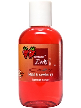 Nature Body: Cozy Wild Strawberry, Warming Massage, 100 ml