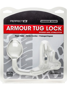 Perfect Fit: Armour Tug Lock, Medium Plug, transparent