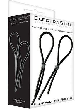 ElectraStim: ElectraLoops Rubber, Electro-Sex Cock & Scrotal Loops