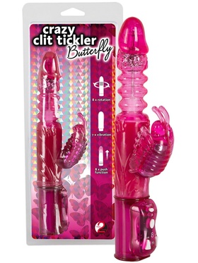 You2Toys: Butterfly, Crazy Clit Tickler, rosa