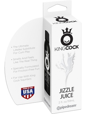 Pipedream: King Cock, Jizzle Juice, 59 ml