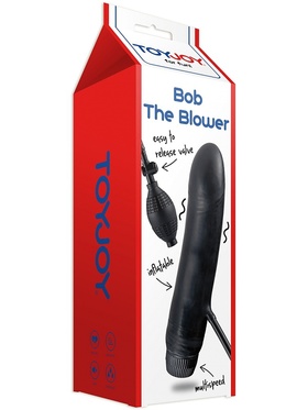 Toy Joy: Bob the Blower, Inflatable Vibrator, svart