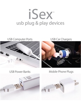 Pipedream: iSex, USB Bullet, vit
