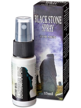 Cobeco: Black Stone Spray for Men, 15 ml