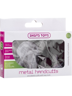 Shots Toys: Metal Handcuffs, svart
