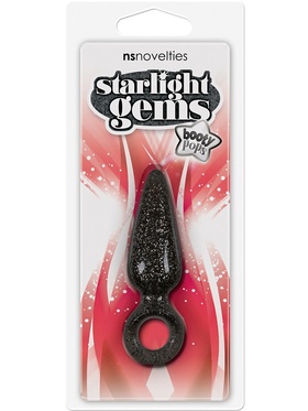 NSNovelties: Starlight Gems, Booty Pops Mini, svart