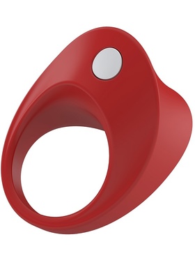 OVO: B11 Vibrating Ring, röd