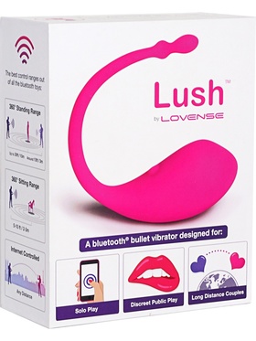 Lovense: Lush, Bluetooth Bullet Vibrator