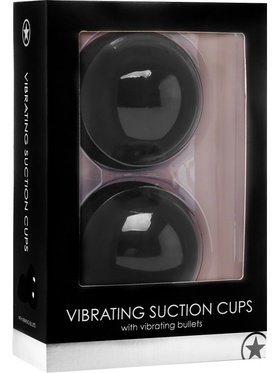 Ouch!: Vibrating Suction Cup, svart
