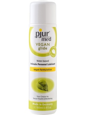 Pjur Med: Vegan Glide, Vattenbaserat Glidmedel, 100 ml