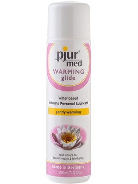 Pjur Med: Warming Glide, Vattenbaserat Glidmedel, 100 ml