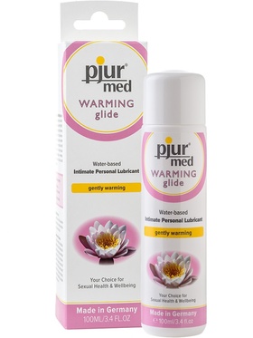 Pjur Med: Warming Glide, Vattenbaserat Glidmedel, 100 ml