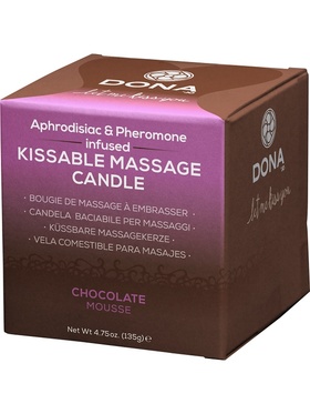 System JO: Dona, Kissable Massage Candle, Chocolate Mousse
