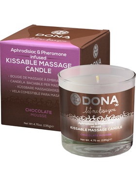 System JO: Dona, Kissable Massage Candle, Chocolate Mousse