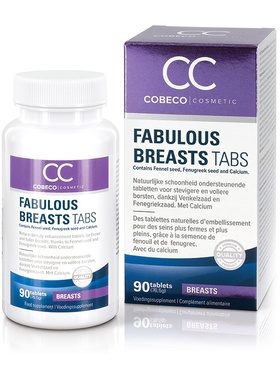 Cobeco: Fabulous Breasts Tabs, 90 tabletter