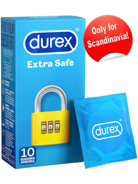 Durex Extra Safe: Kondomer, 10-pack