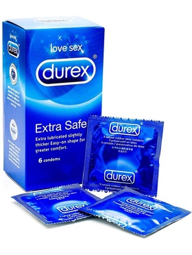 Durex Extra Safe: Kondomer, 6-pack