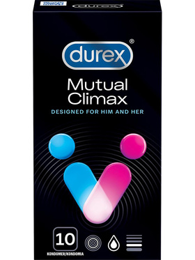 Durex Mutual Climax: Kondomer, 10-pack