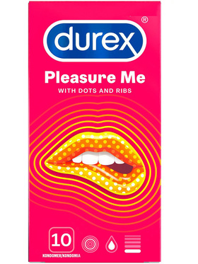 Durex Pleasure Me: Kondomer, 10-pack