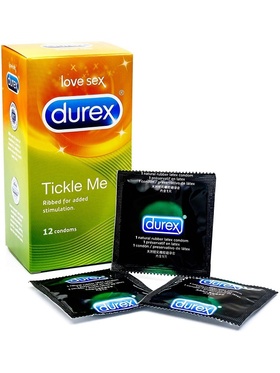 Durex Tickle Me: Kondomer, 12-pack