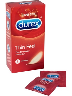 Durex Thin Feel: Kondomer, 6-pack