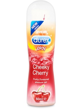 Durex Play: Cheeky Cherry, Smaksatt Glidmedel, 50 ml