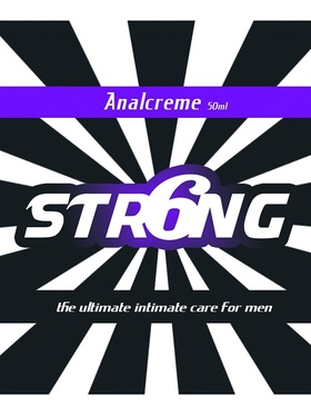 Strong6: Analcreme, 50 ml