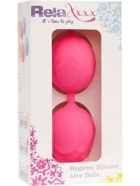 RelaXxxx: Silicone Love Balls, rosa